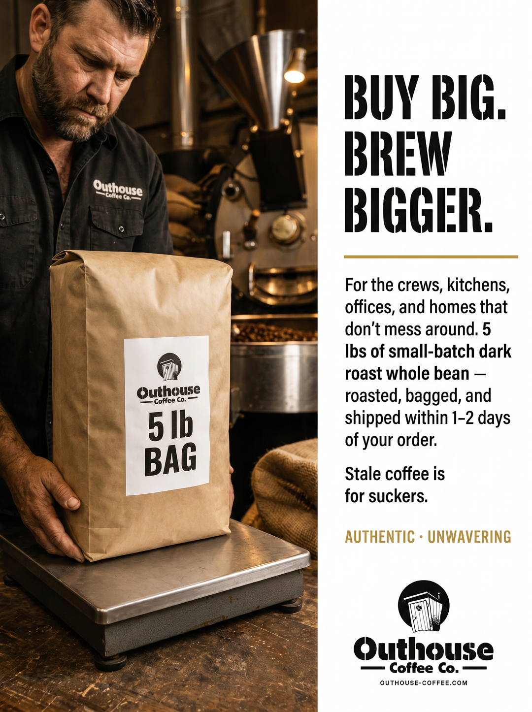 WHOLE BEAN - 5 LB