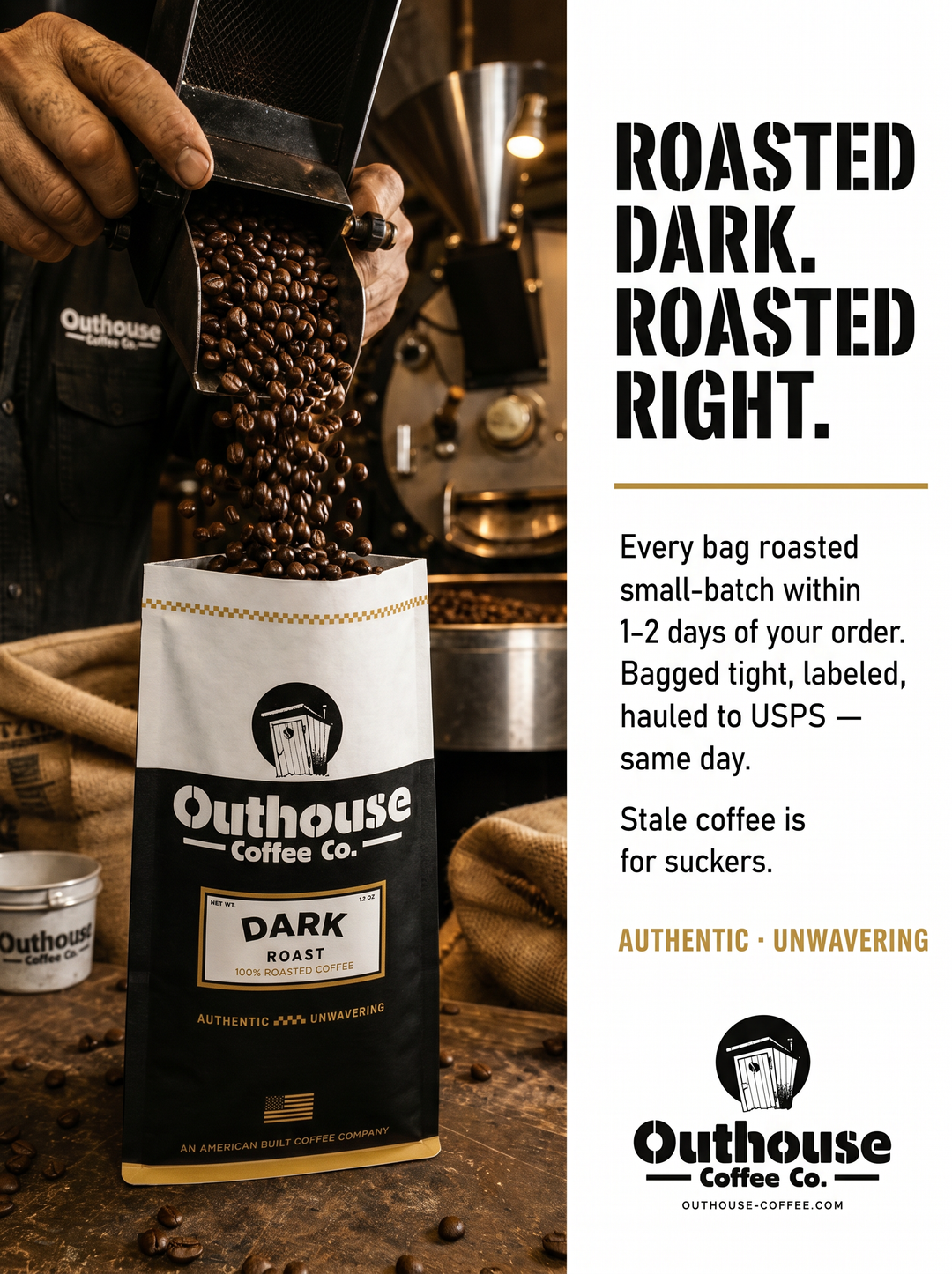 DARK ROAST · 12oz