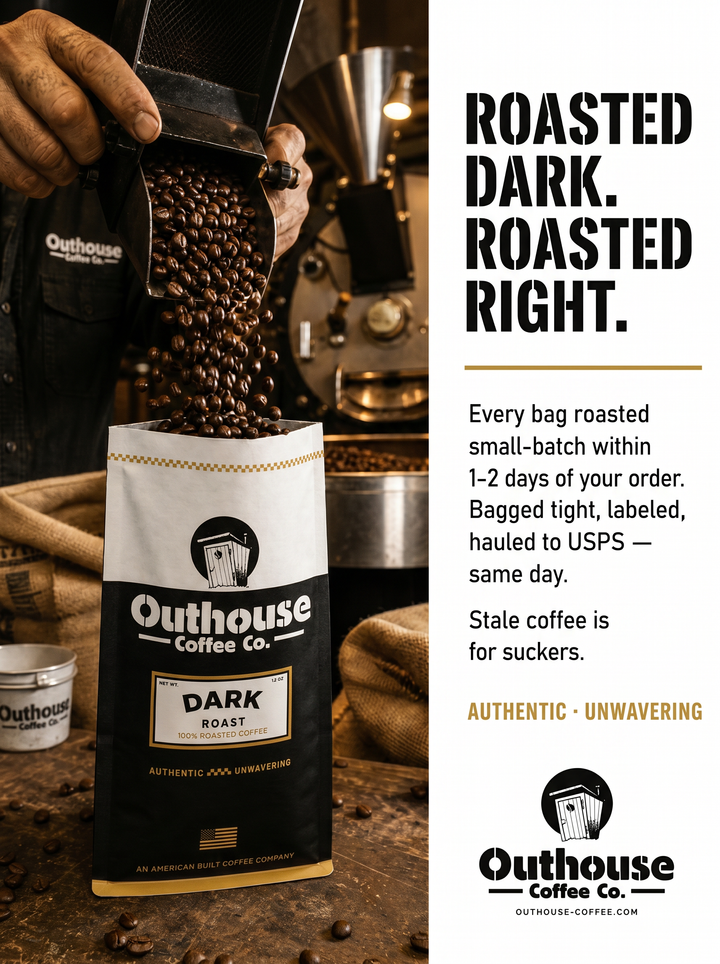 DARK ROAST · 12oz