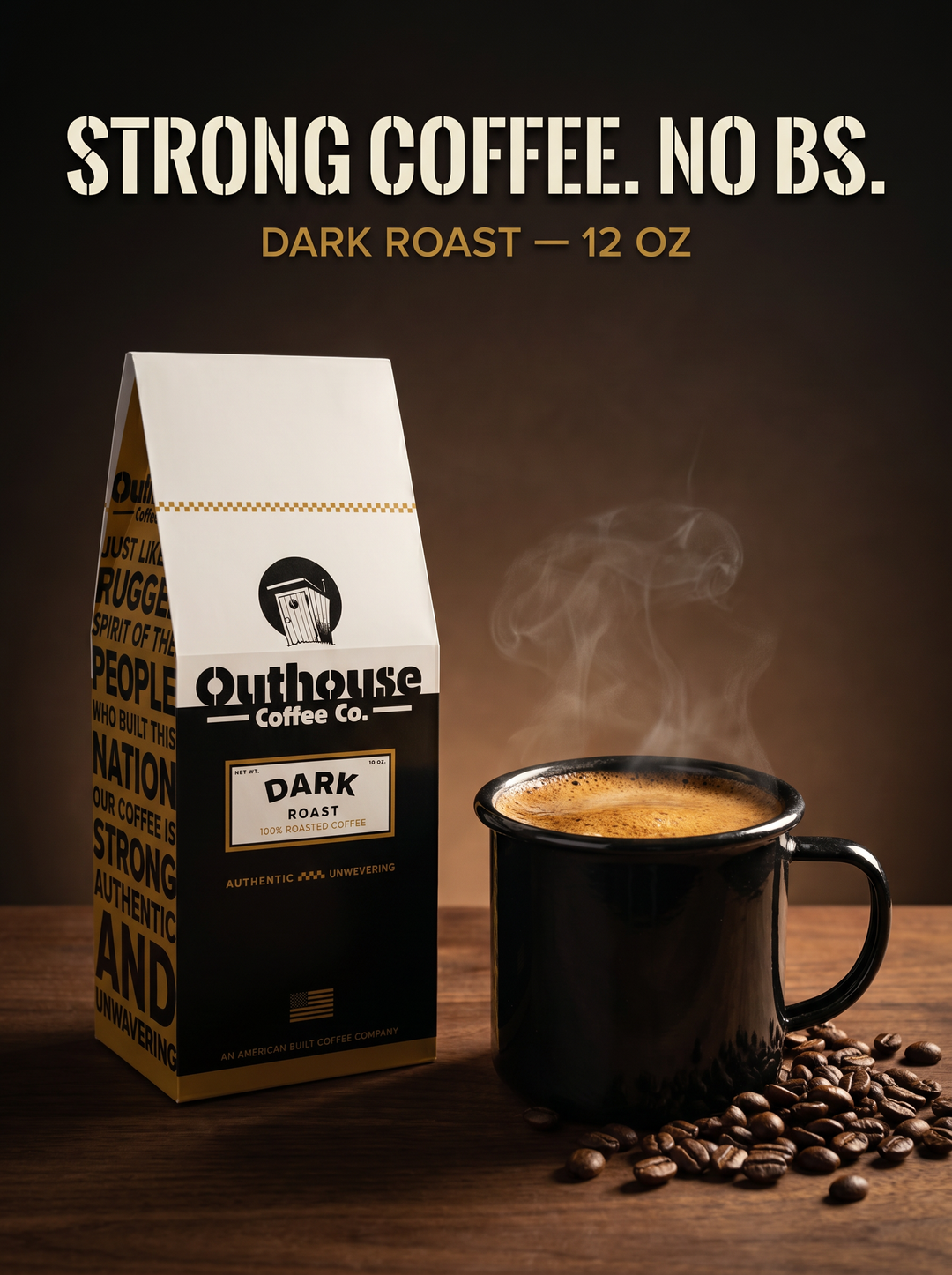 DARK ROAST · 12oz